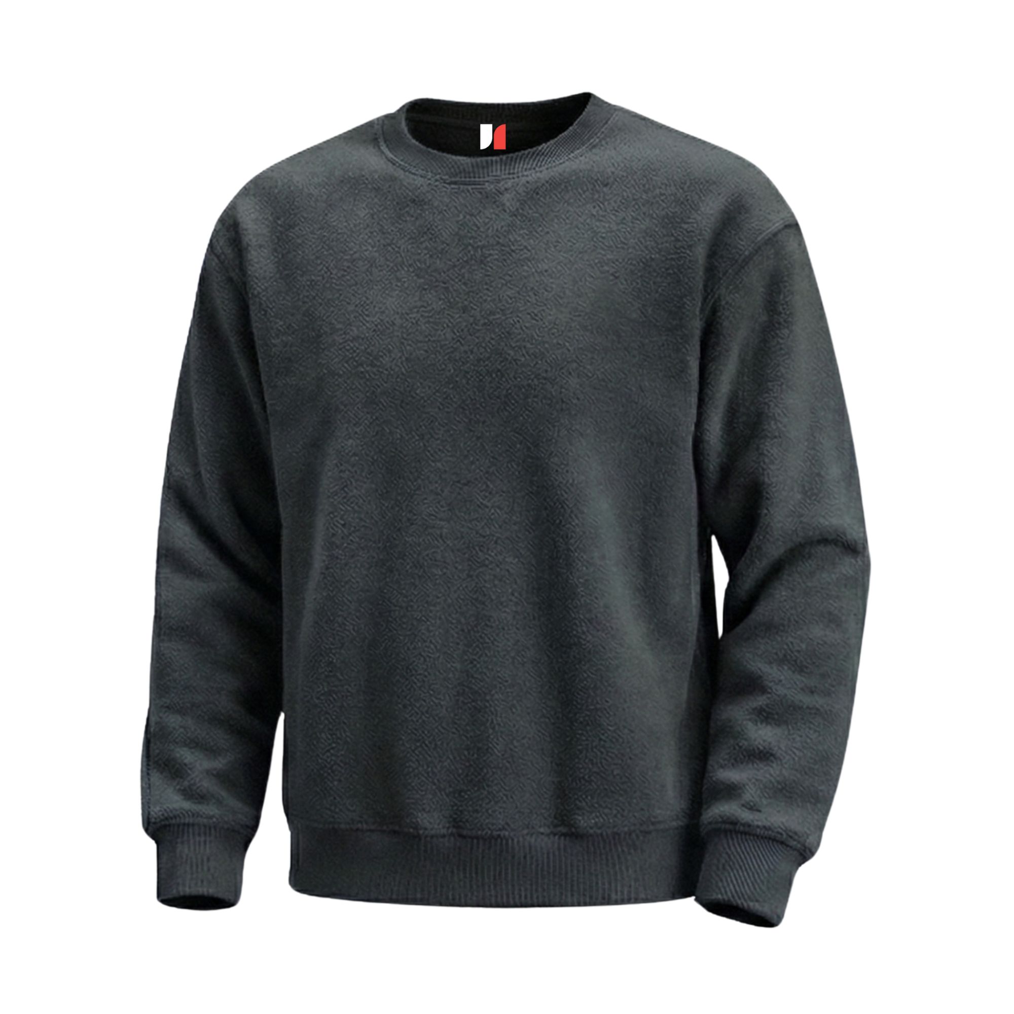 James Forge Crewneck Sweatshirt - Anthracite Grey
