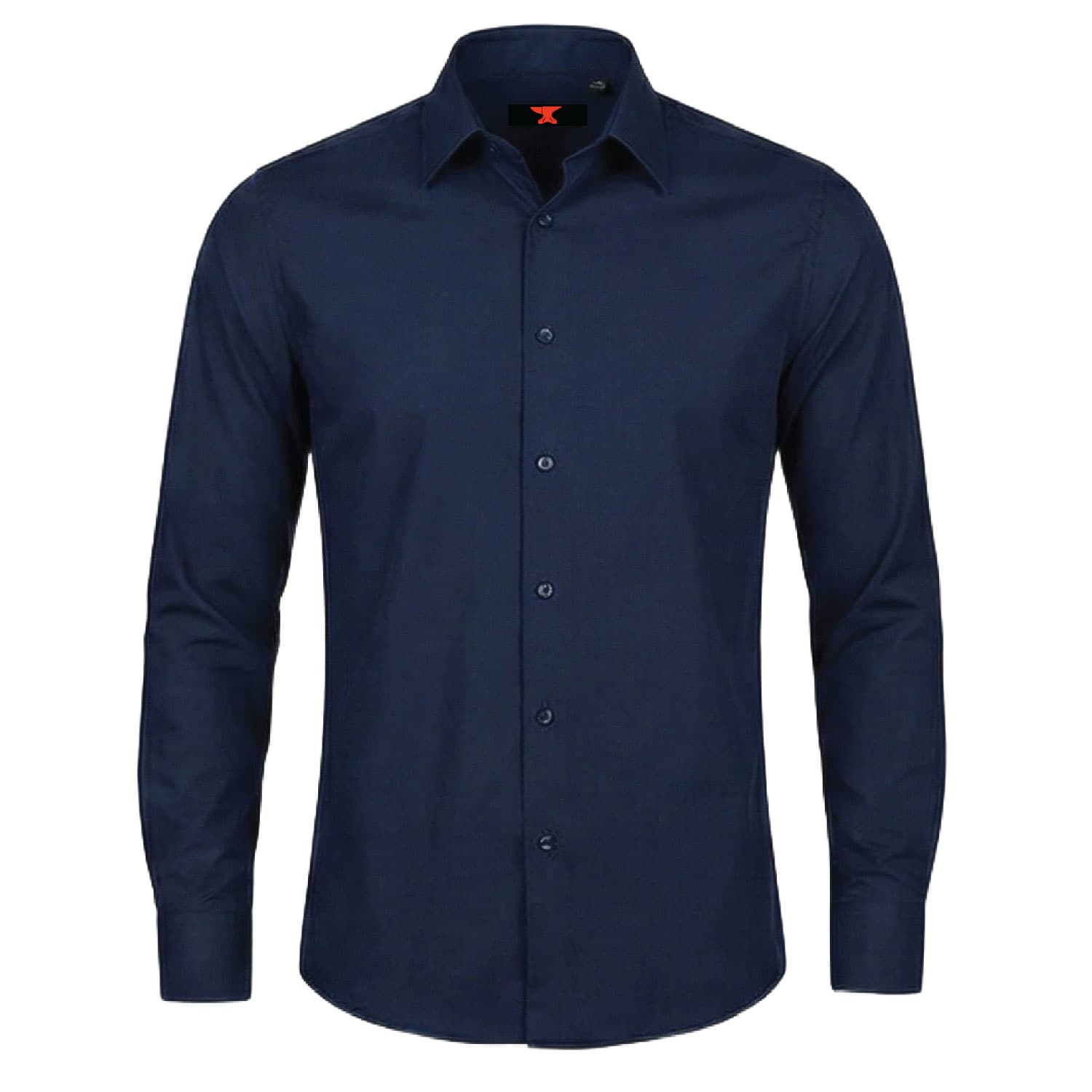 James Forge Casual Shirt Long Sleeve - Blue Navy
