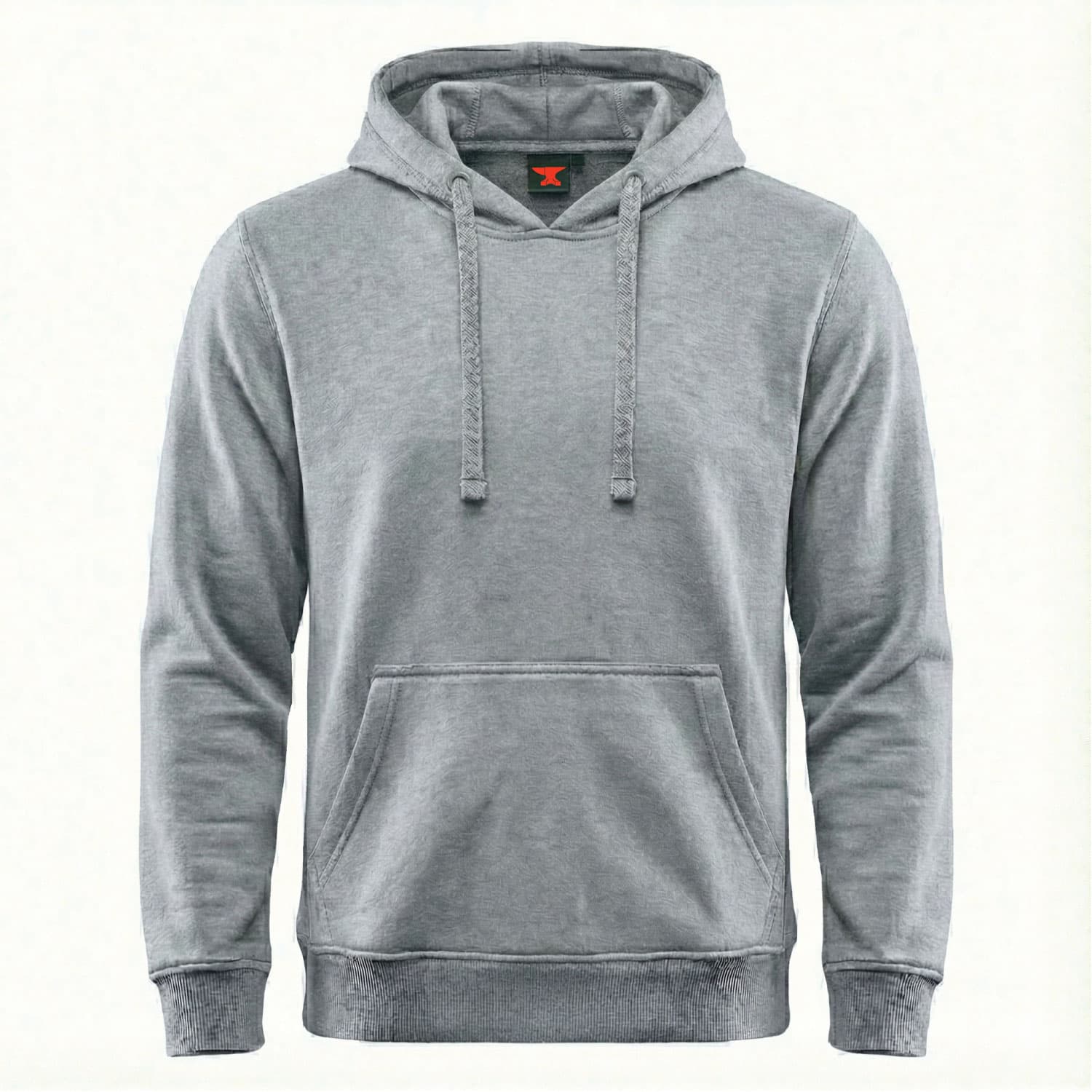James Forge Pullover Hoodie - Light Grey