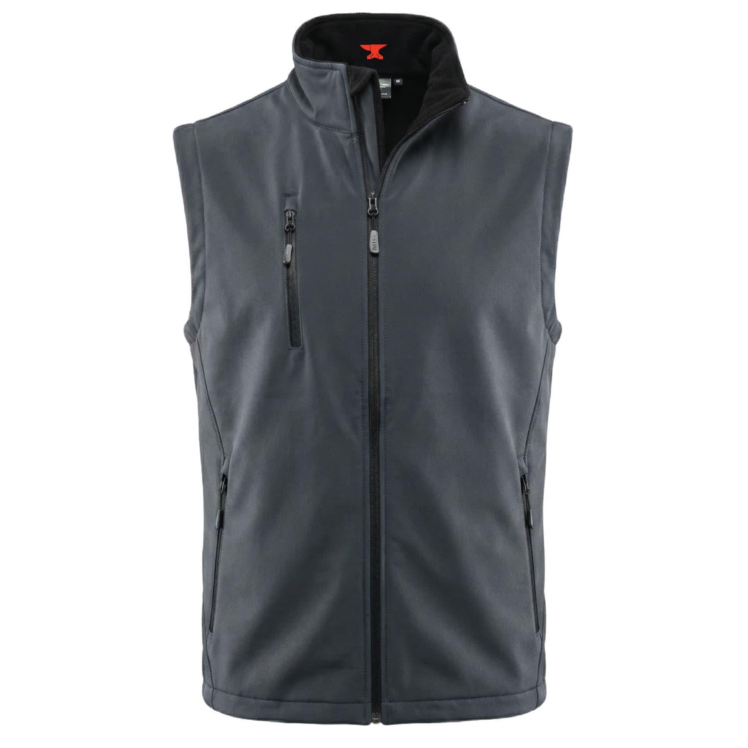 James Forge Soft Shell Vest - Anthracite Grey