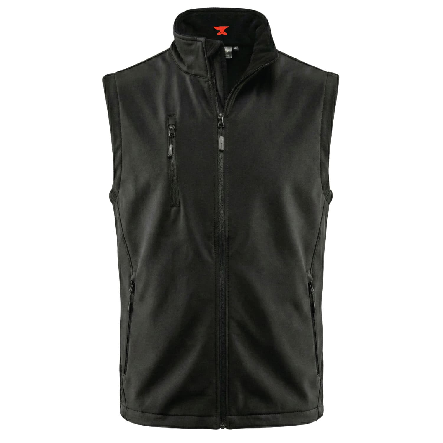 James Forge Soft Shell Vest - Black