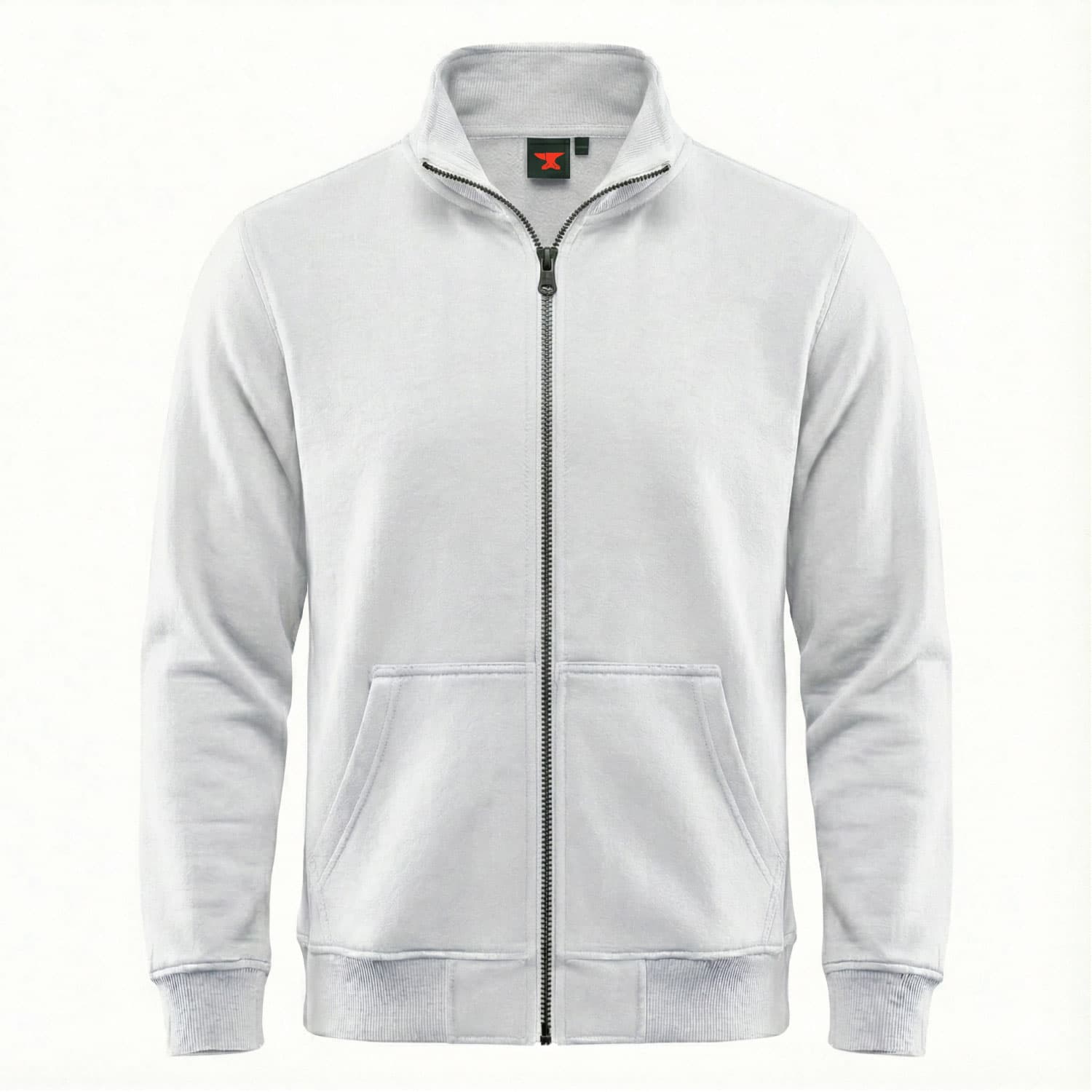 James Forge Full-Zip Sweatshirt - White